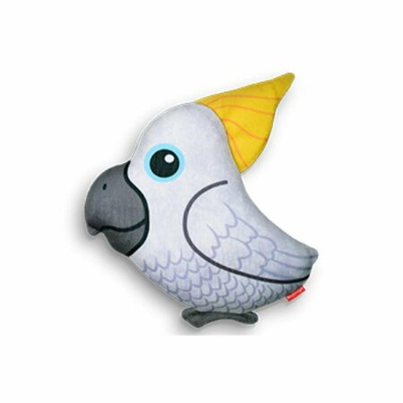 PETPATH Craig the Cockatoo Durables Toy, White PE3169994